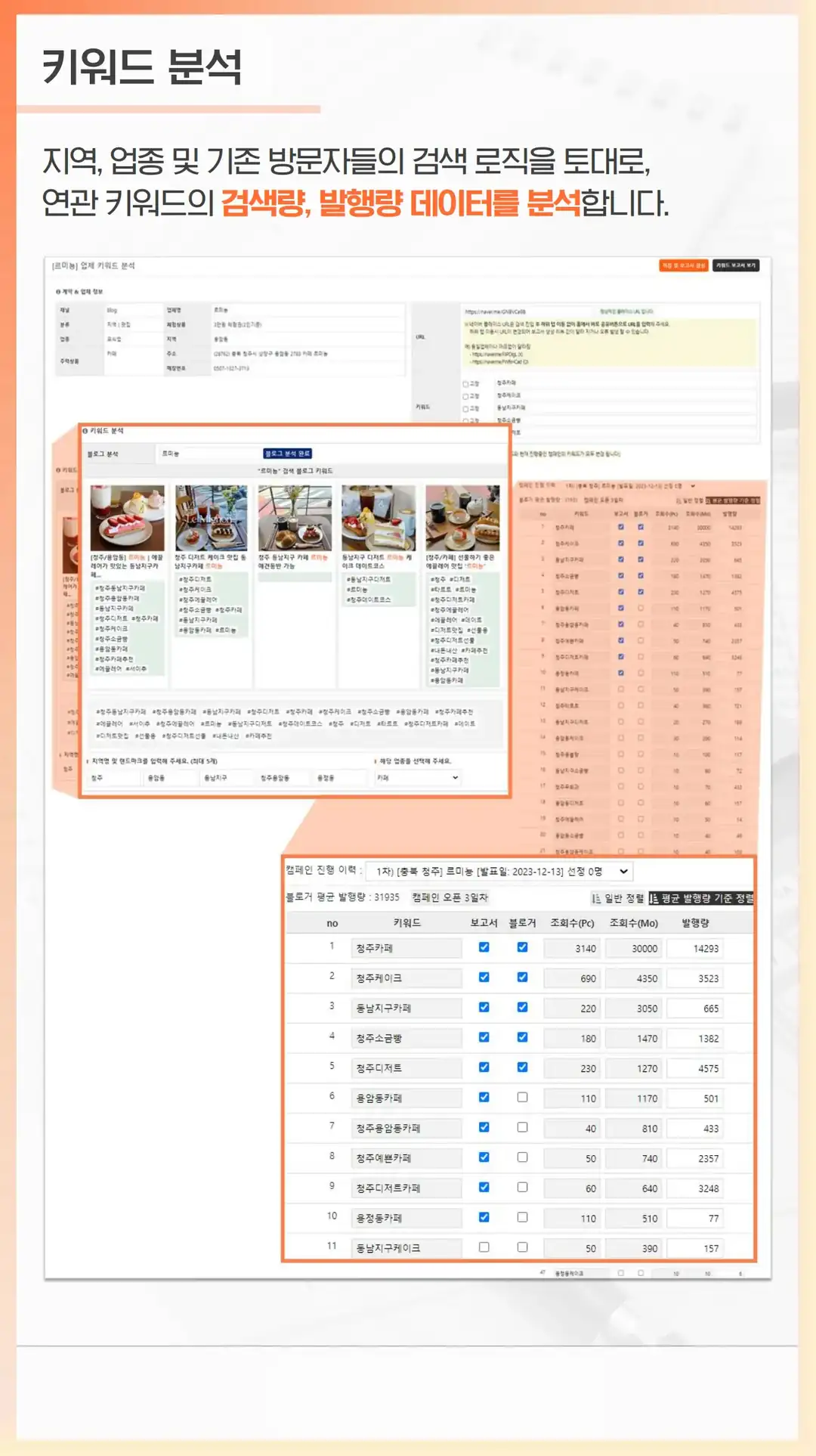 한강로동 식당 마케팅